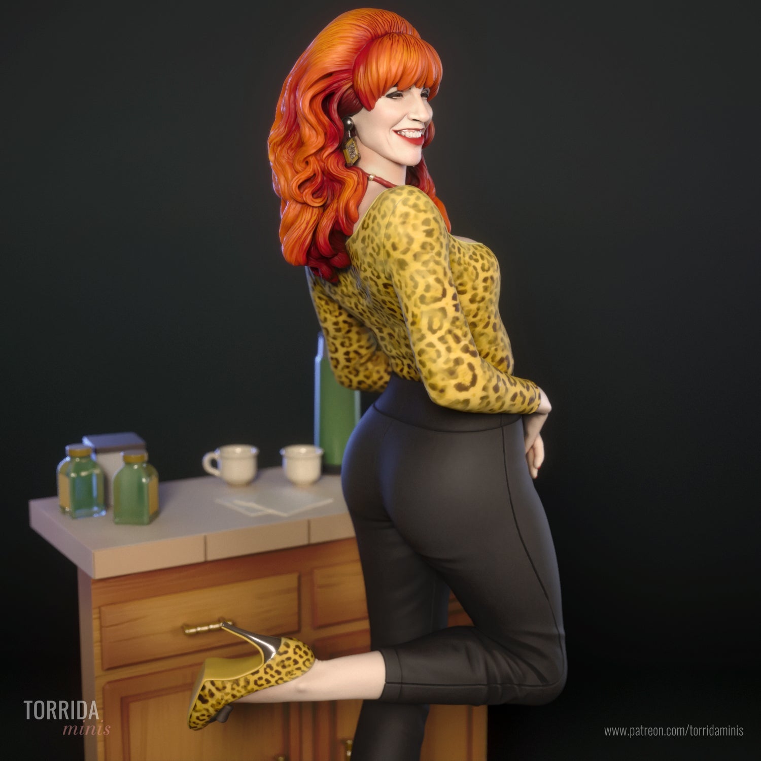 Peggy Bundy - Torrida Minis - Dark Forge Arts