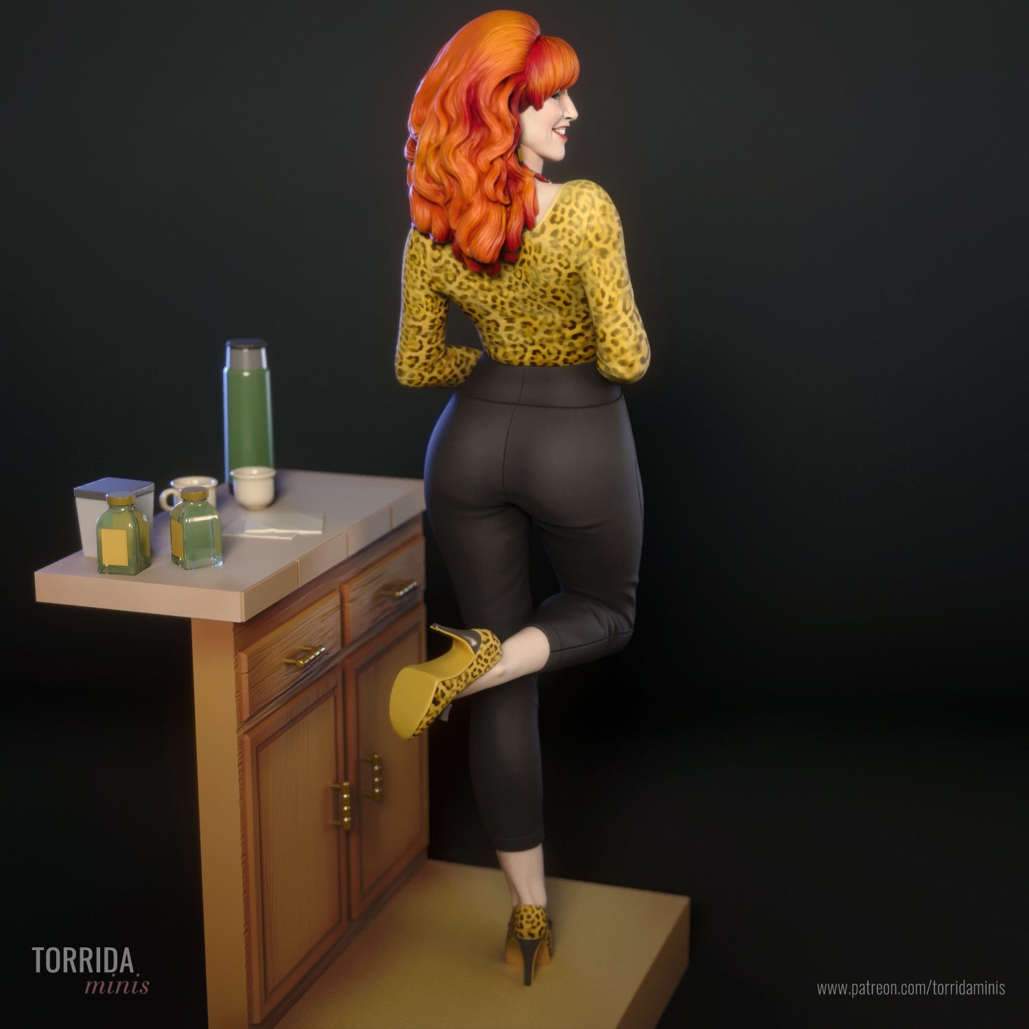 Peggy Bundy - Torrida Minis - Dark Forge Arts