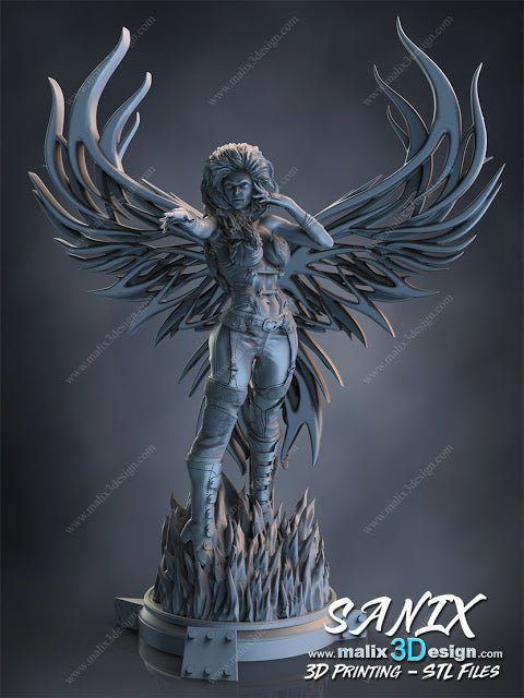 Phoenix - Sanix3D - Dark Forge Arts