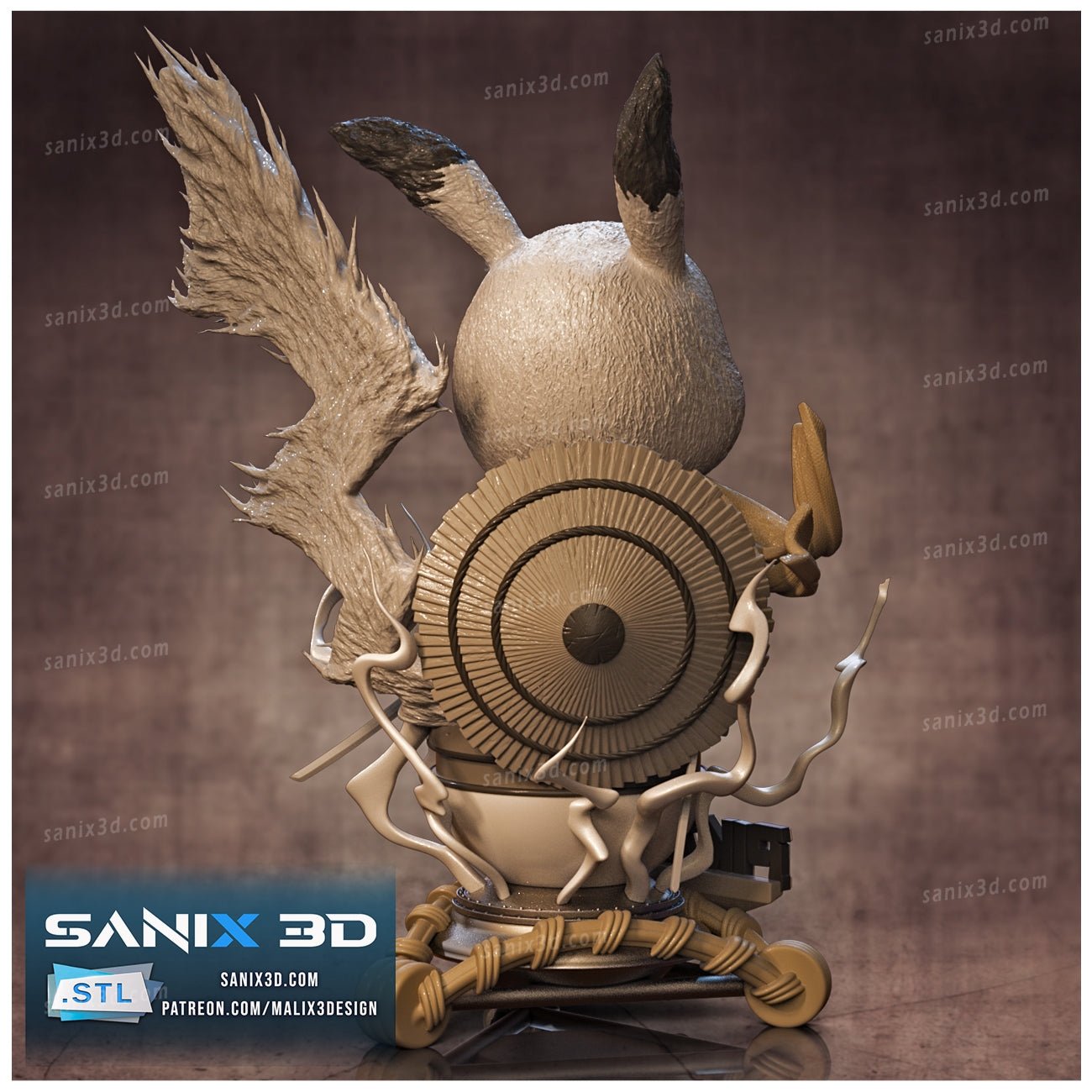 Pickachu - Sanix3D - Dark Forge Arts