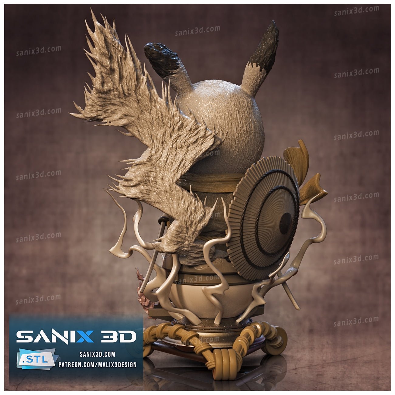 Pickachu - Sanix3D - Dark Forge Arts