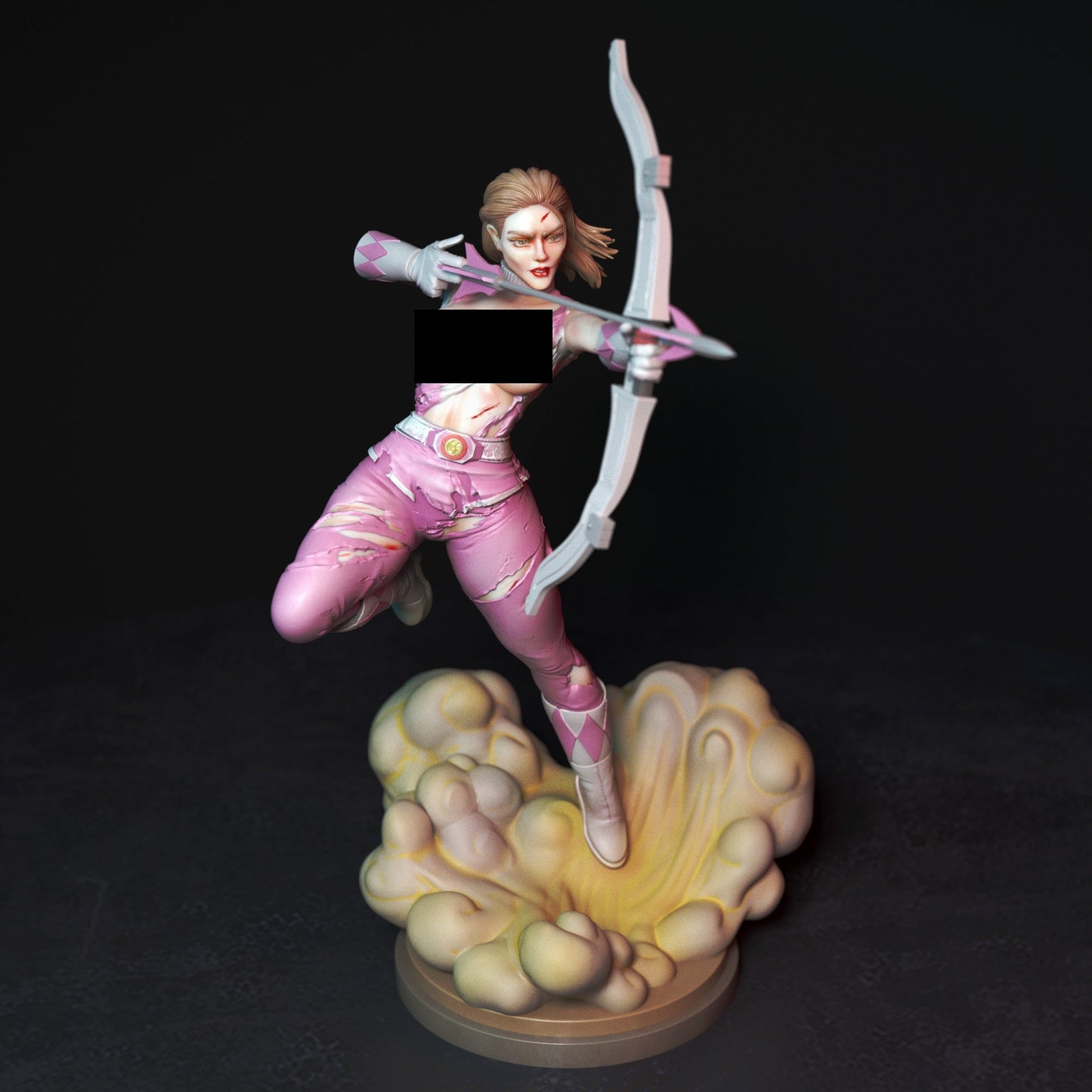 Pink Ranger - Torrida Minis - Dark Forge Arts