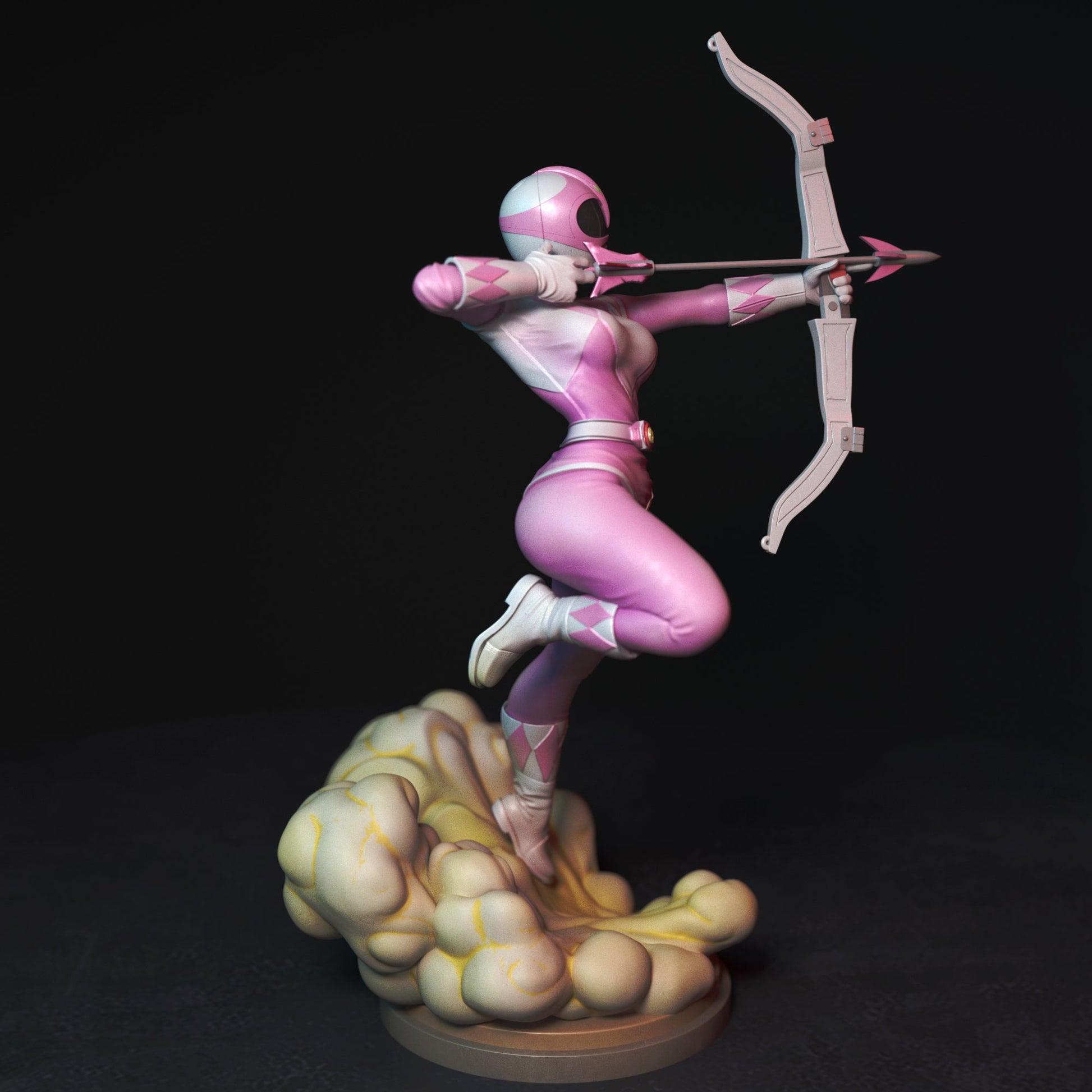 Pink Ranger - Torrida Minis - Dark Forge Arts