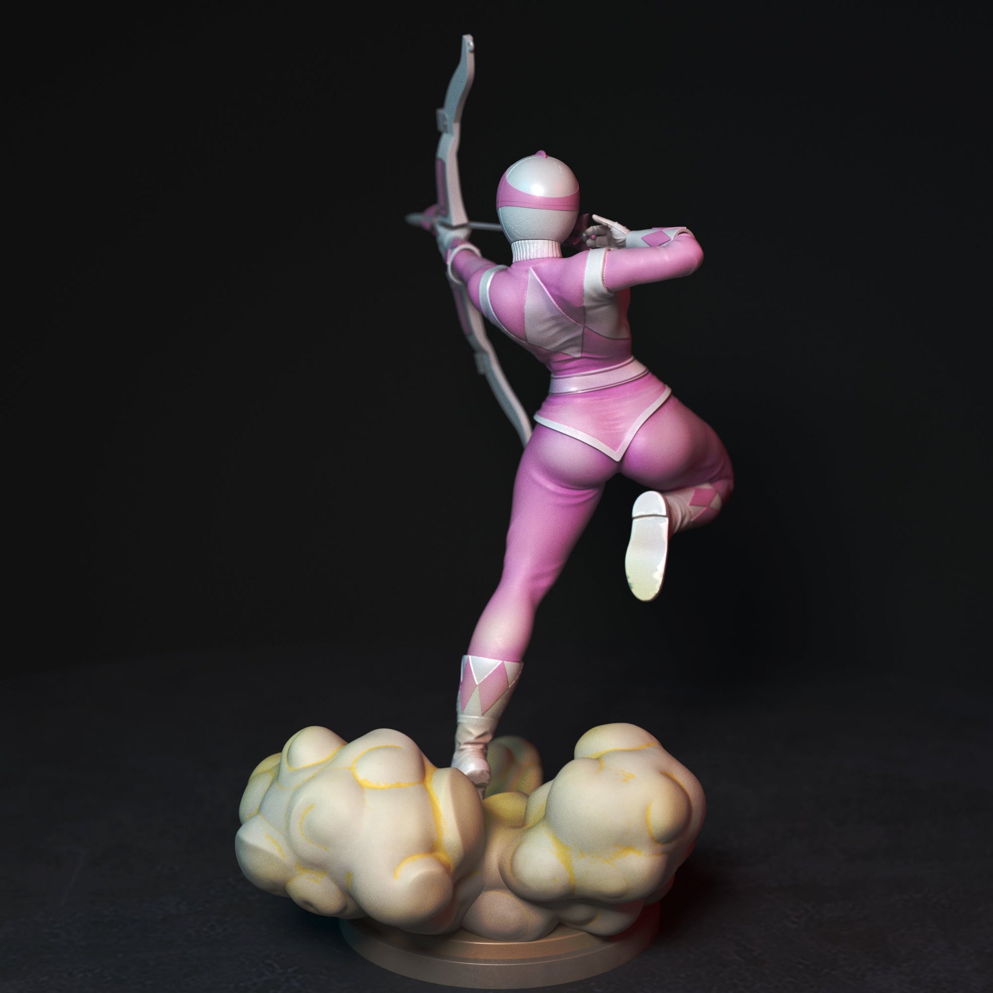 Pink Ranger - Torrida Minis - Dark Forge Arts
