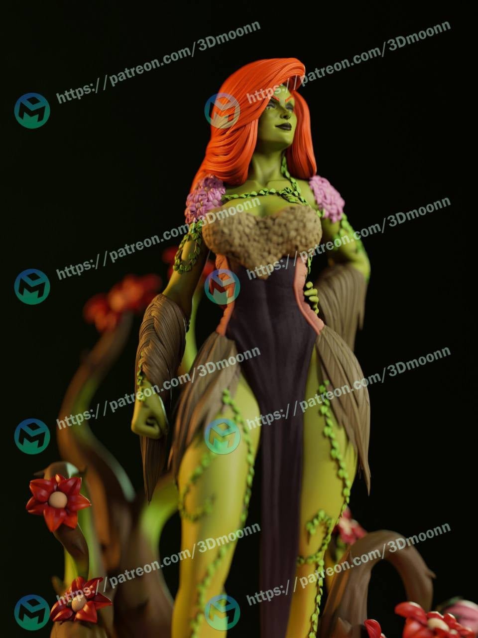 Poison Ivy - 3DMoonn - Dark Forge Arts