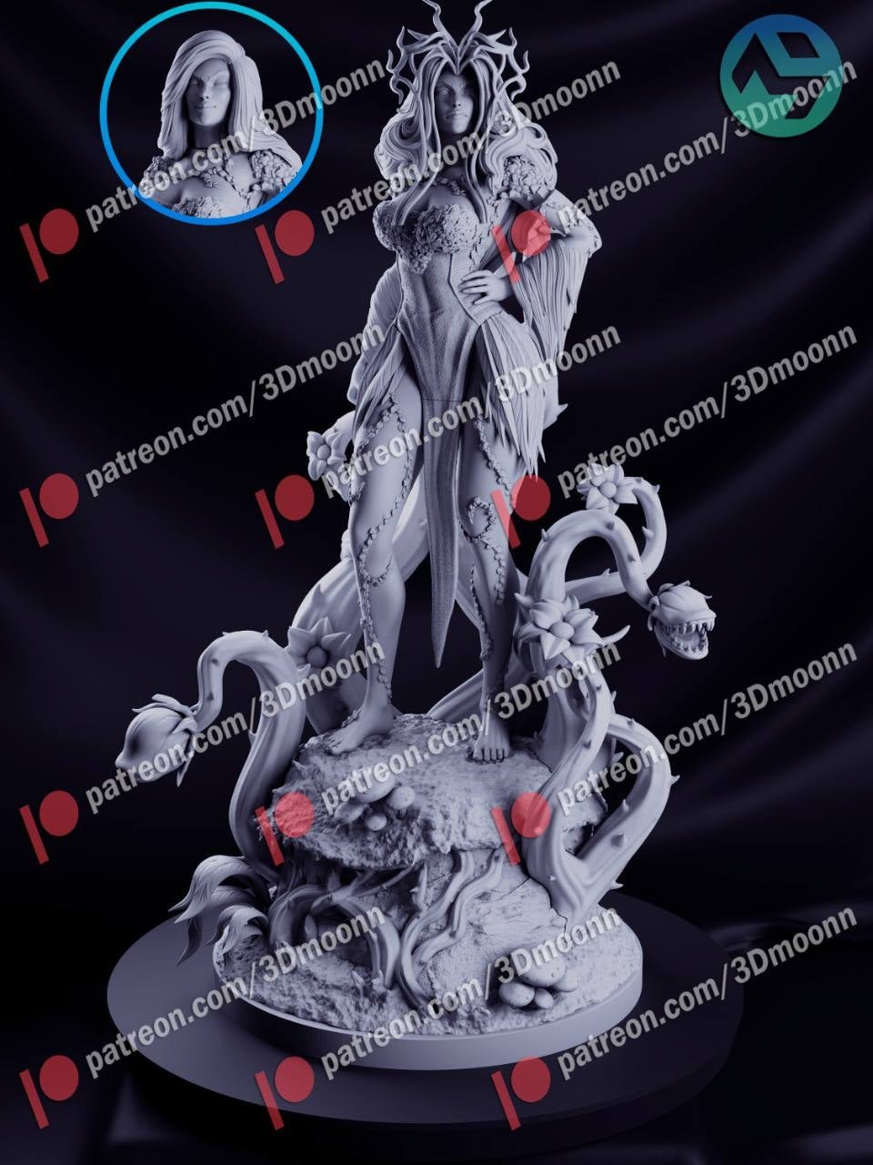 Poison Ivy - 3DMoonn - Dark Forge Arts