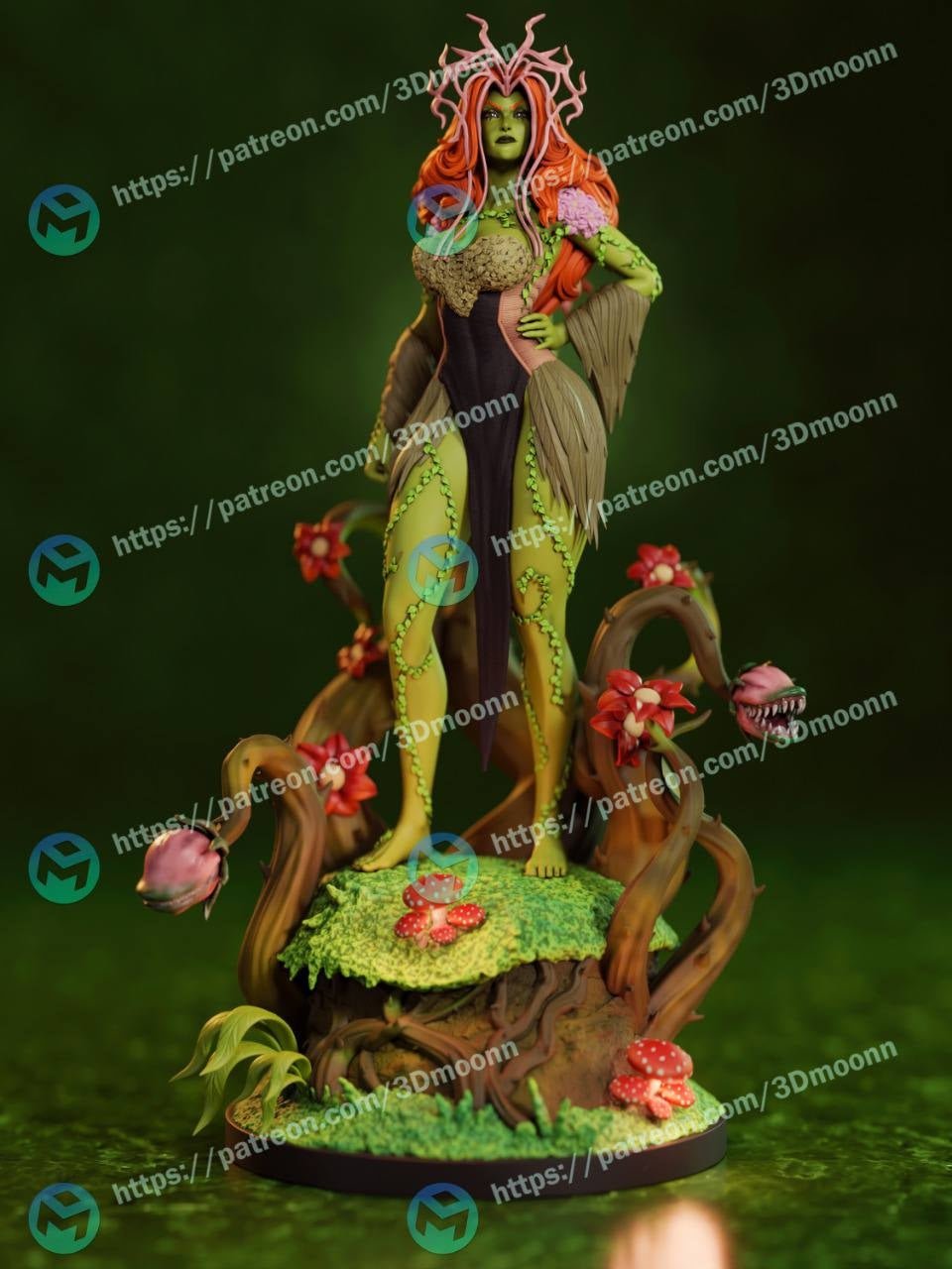 Poison Ivy - 3DMoonn - Dark Forge Arts