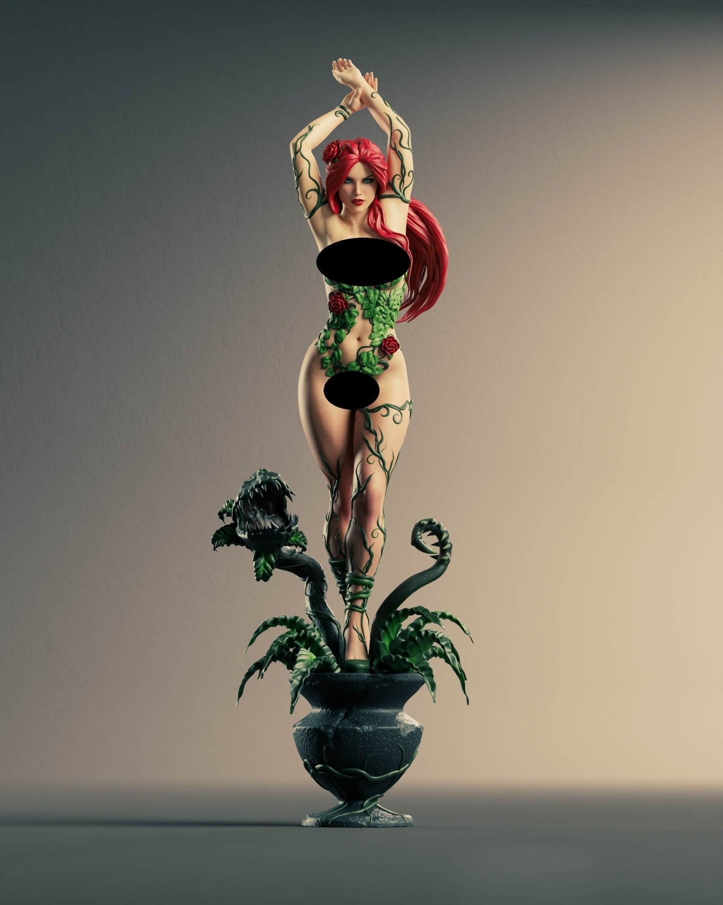 Poison Ivy - Abe3D - Dark Forge Arts