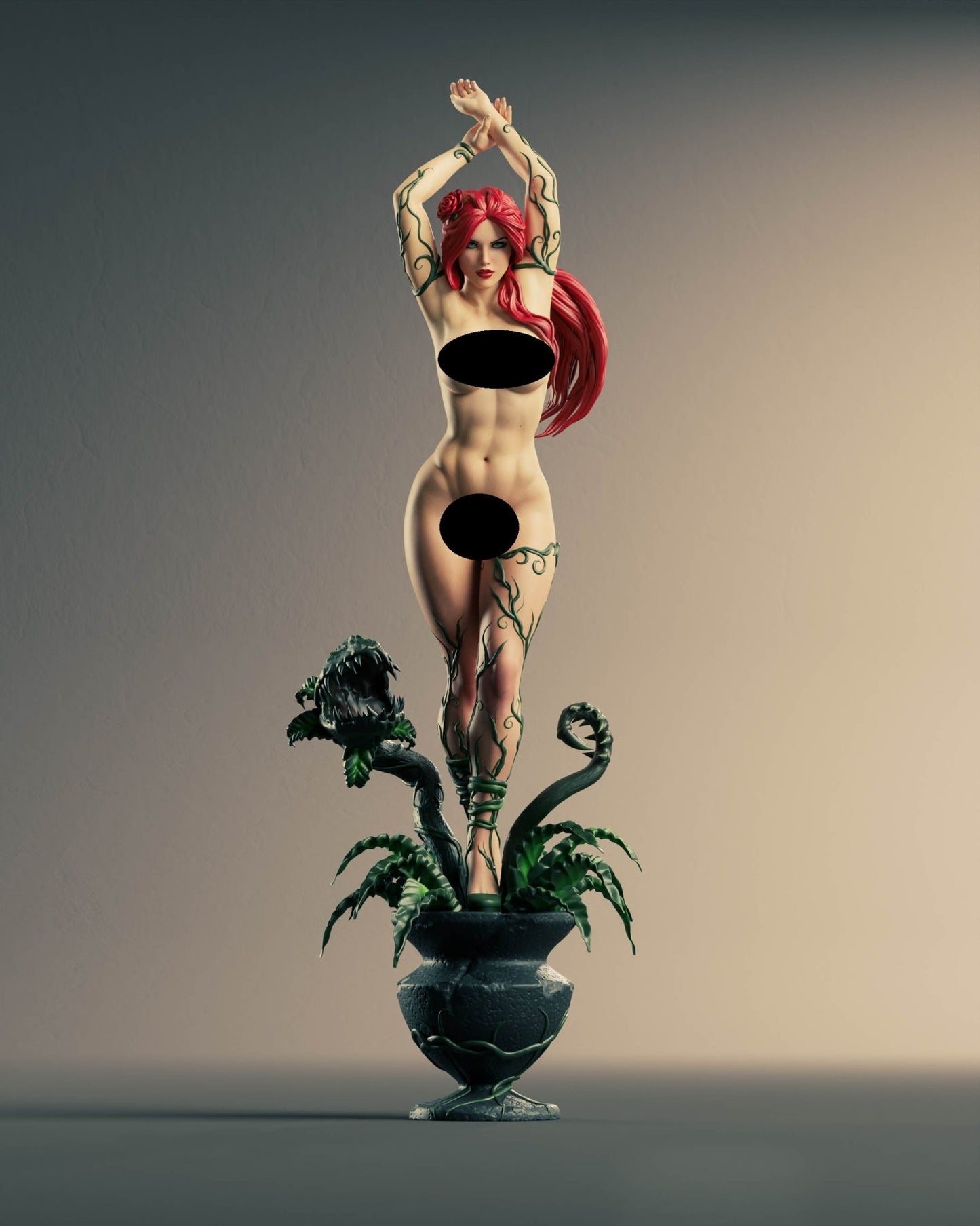 Poison Ivy - Abe3D - Dark Forge Arts