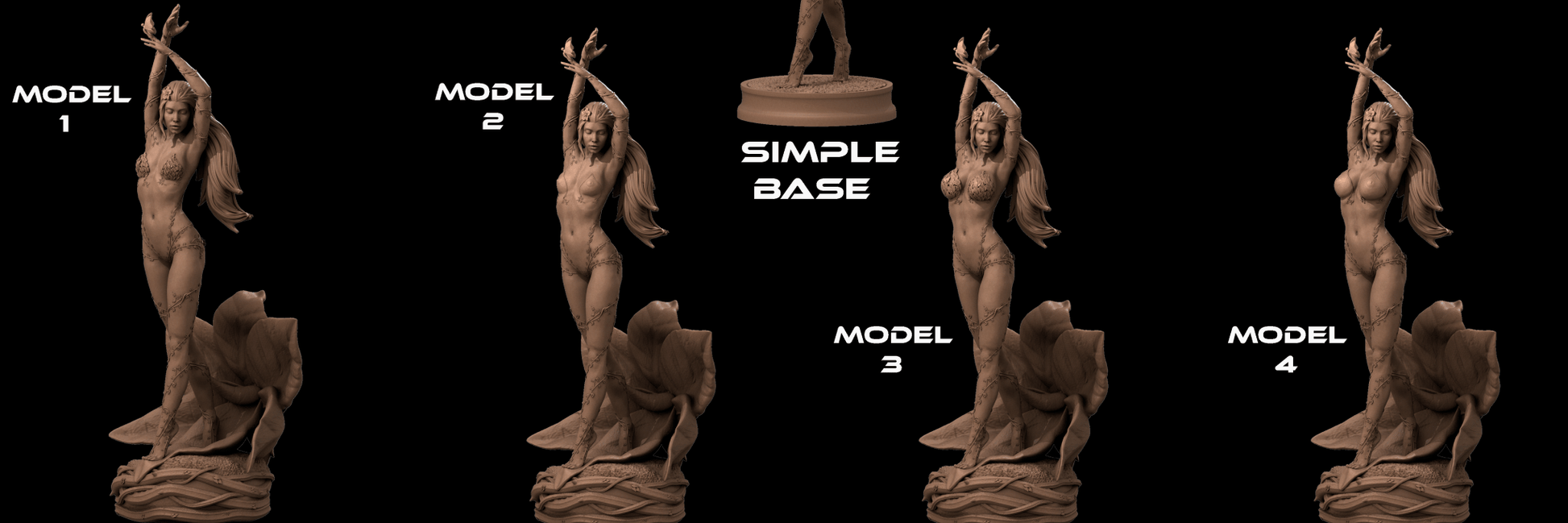 Poison Ivy - CA 3D Studios - Dark Forge Arts