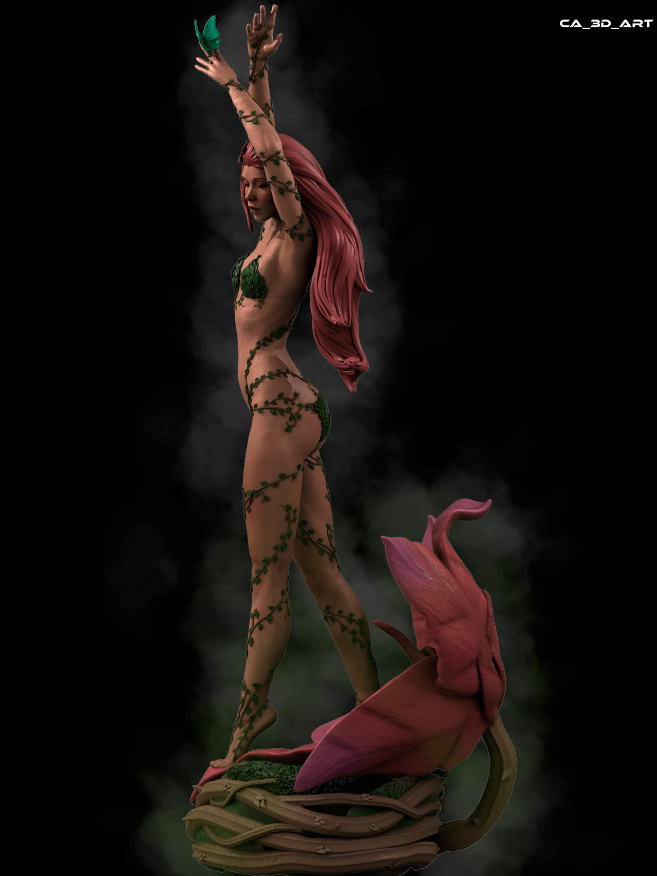 Poison Ivy - CA 3D Studios - Dark Forge Arts