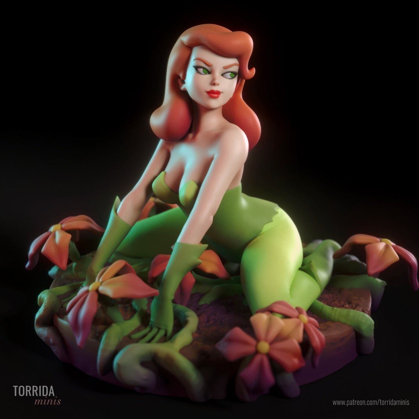 Poison Ivy - Torrida Minis - Dark Forge Arts