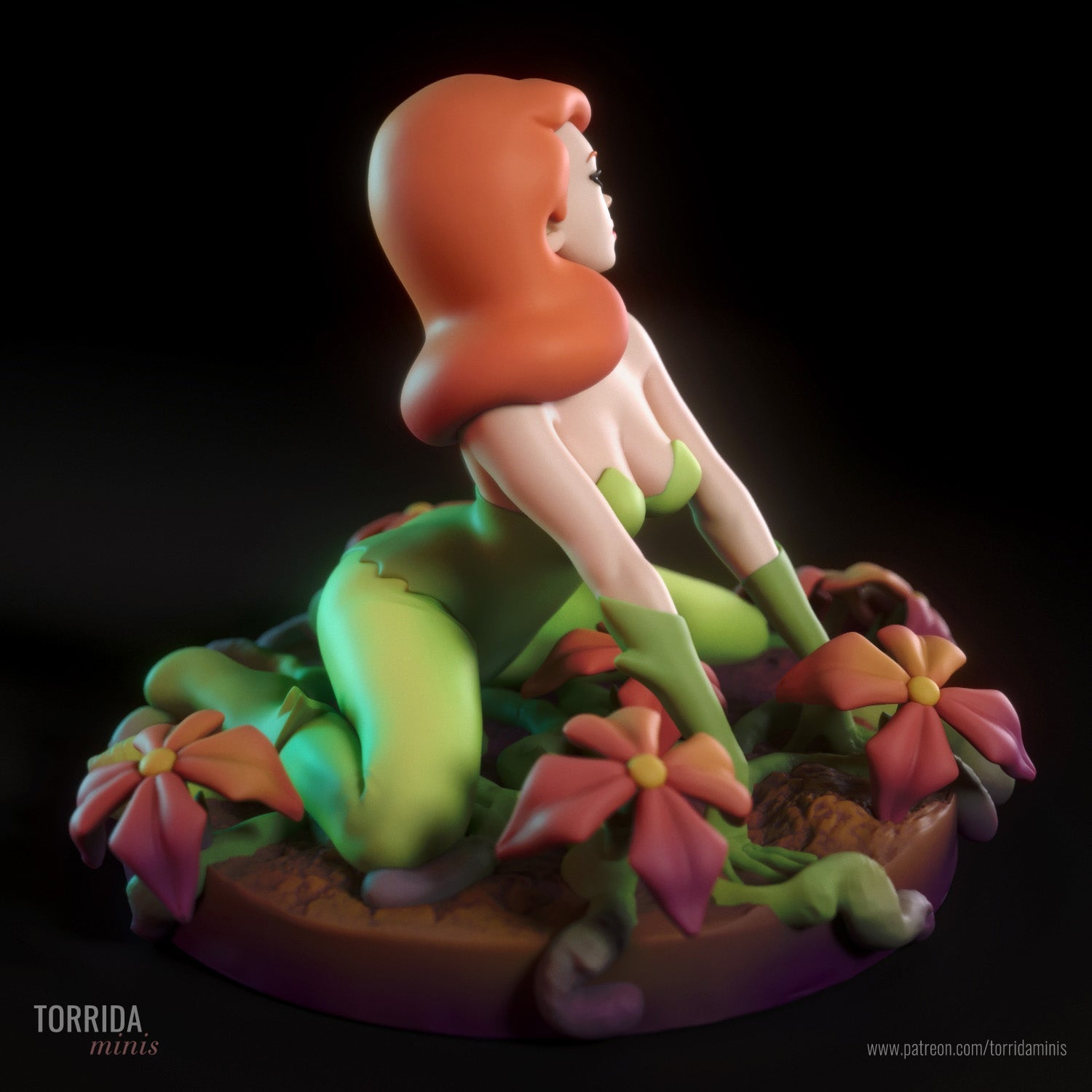 Poison Ivy - Torrida Minis - Dark Forge Arts