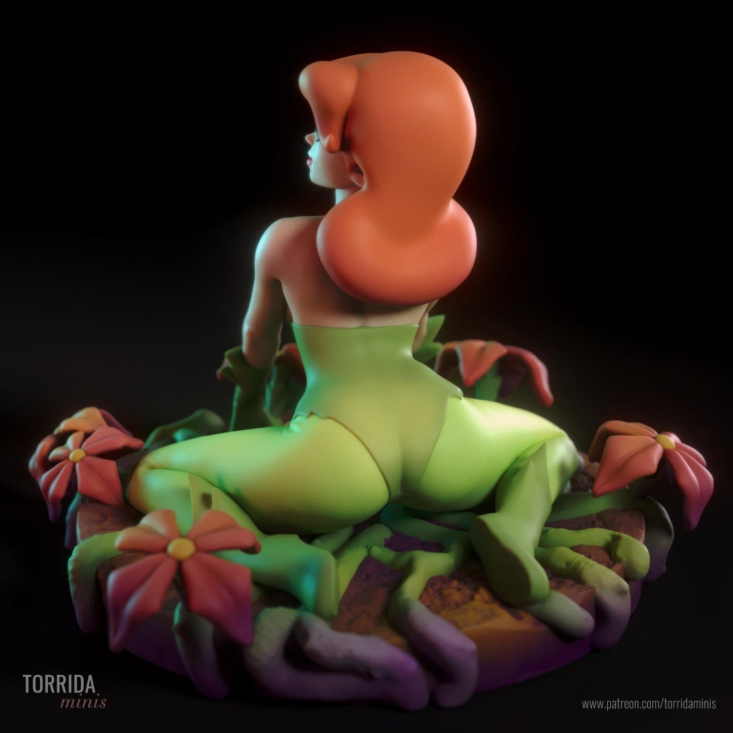Poison Ivy - Torrida Minis - Dark Forge Arts