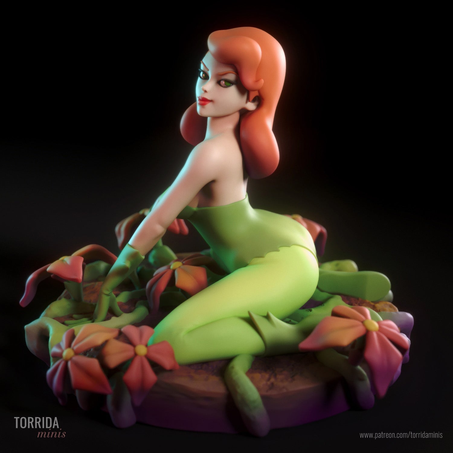 Poison Ivy - Torrida Minis - Dark Forge Arts