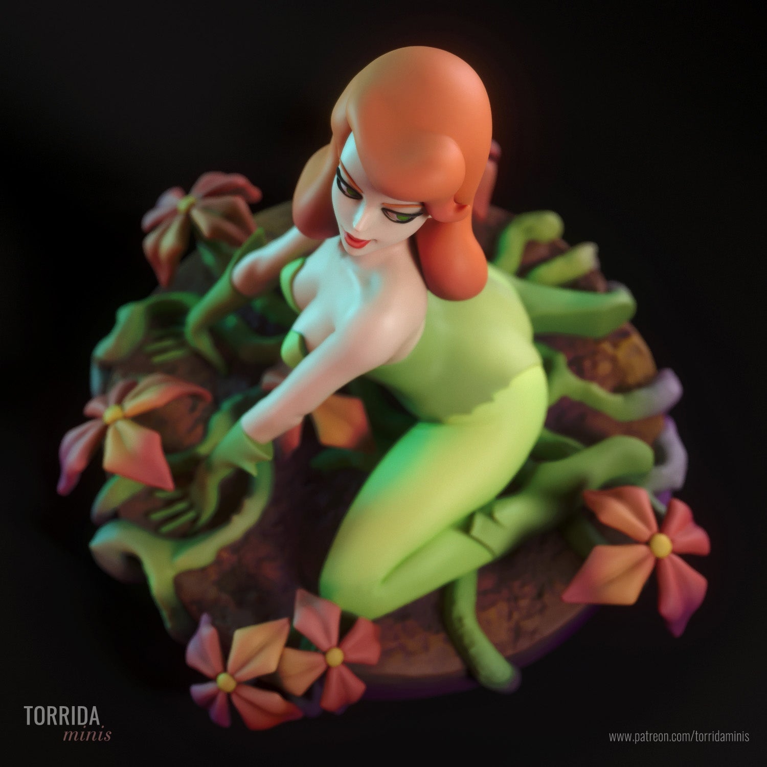 Poison Ivy - Torrida Minis - Dark Forge Arts