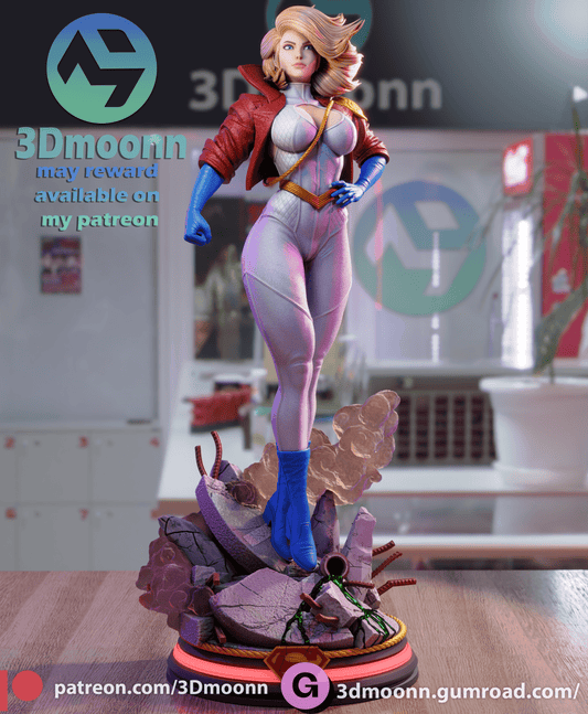 Power Girl - 3DMoonn - Dark Forge Arts