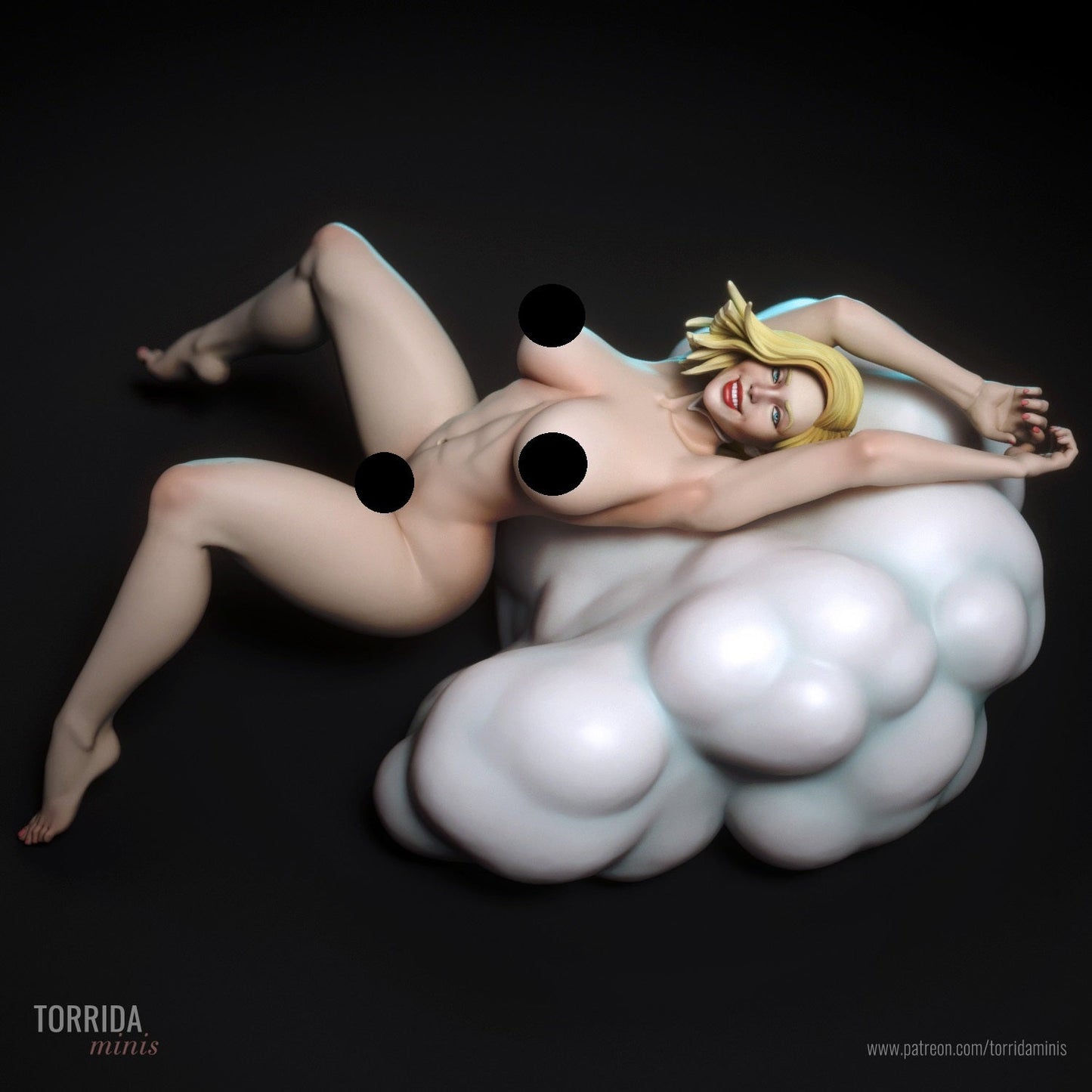 Power Girl - Torrida Minis - Dark Forge Arts
