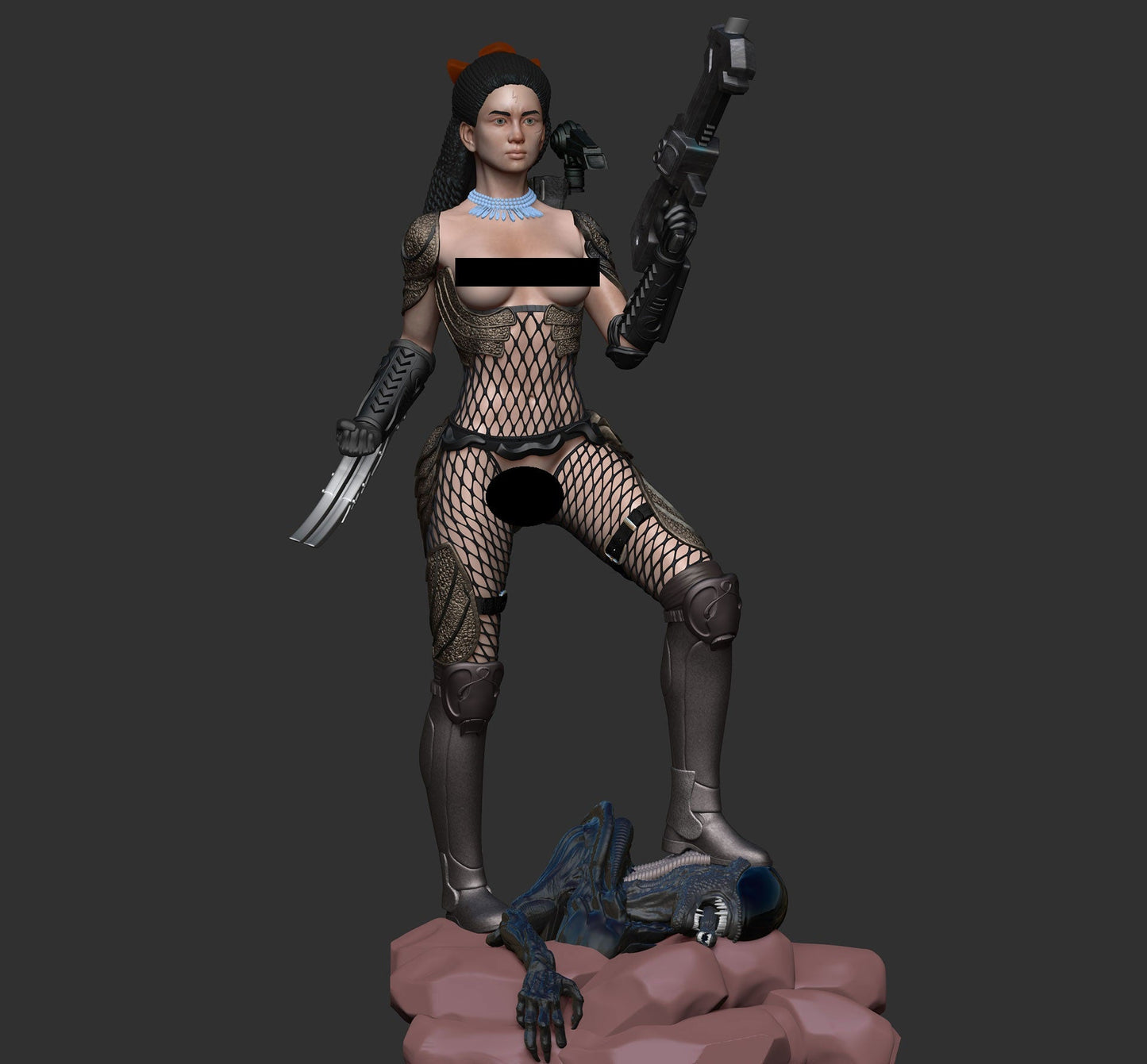 Predator Machiko Noguchi - Artifex3D - Dark Forge Arts