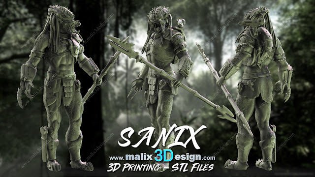 Predator - Sanix3D - Dark Forge Arts