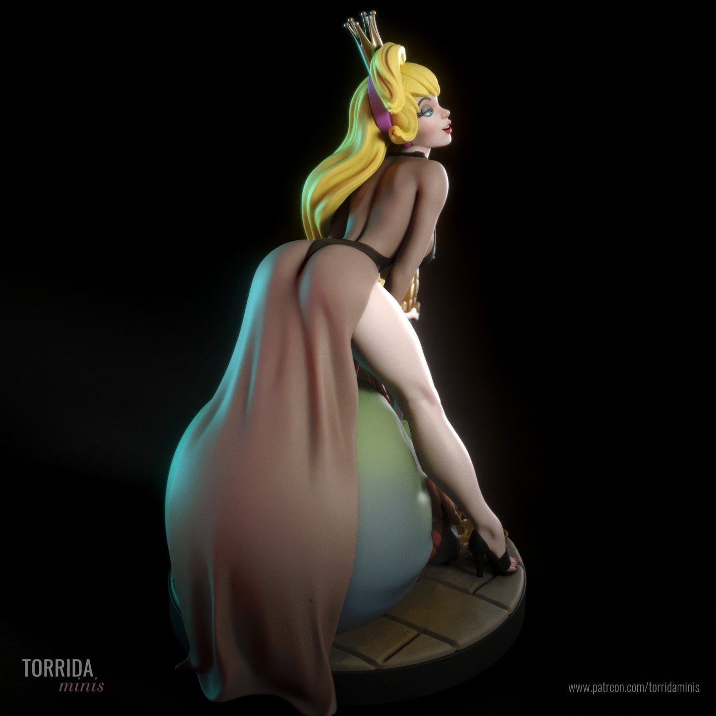 Princess Daphne - Torrida Minis - Dark Forge Arts
