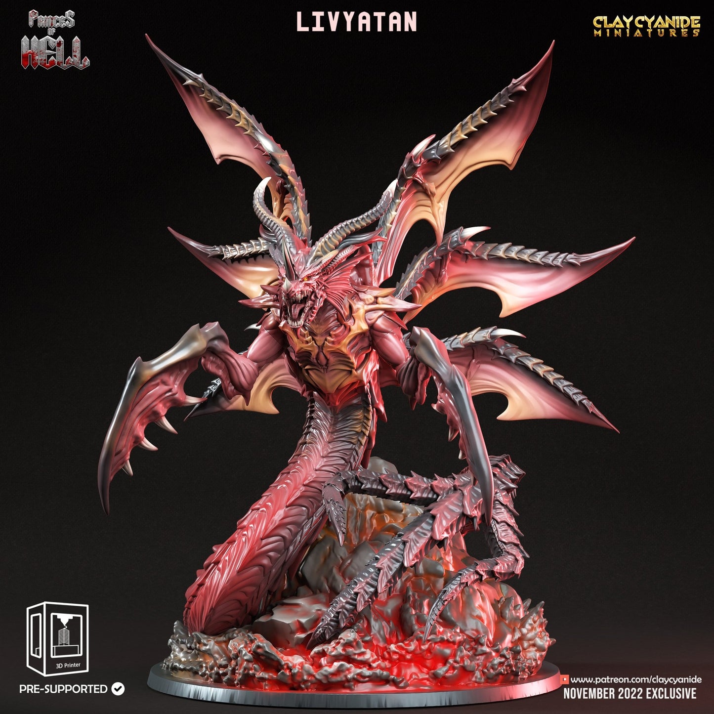 Princess of Hell - ClayCyanide - Dark Forge Arts