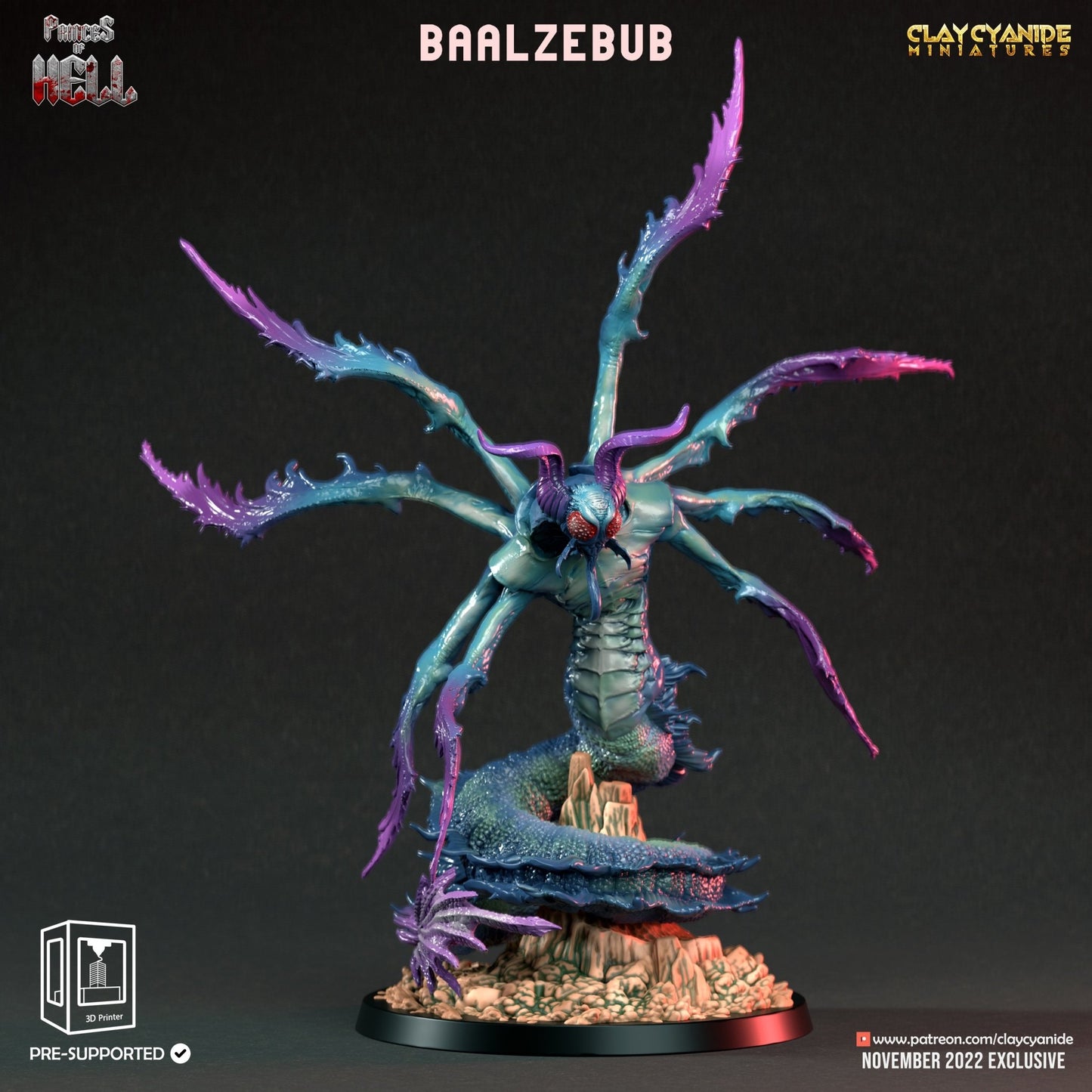 Princess of Hell - ClayCyanide - Dark Forge Arts