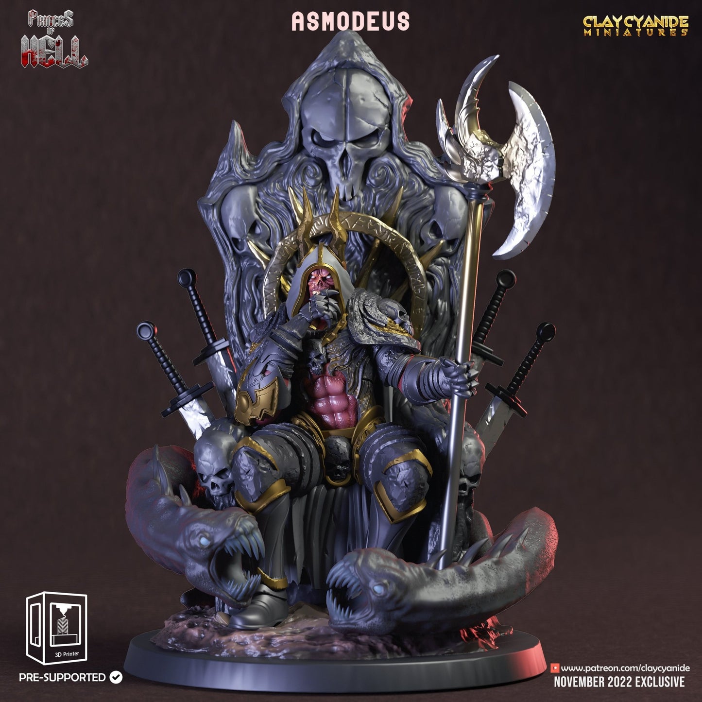 Princess of Hell - ClayCyanide - Dark Forge Arts