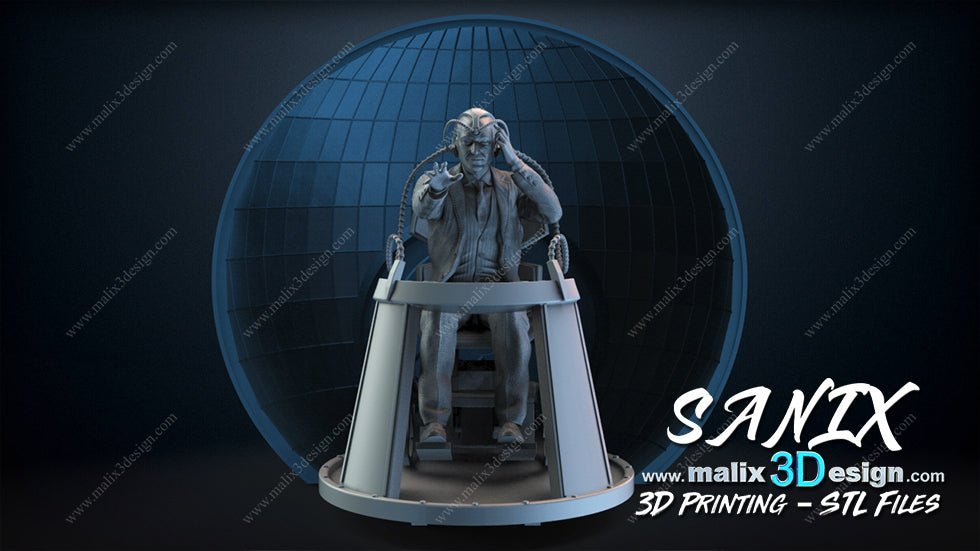 Professor X - Sanix3D - Dark Forge Arts
