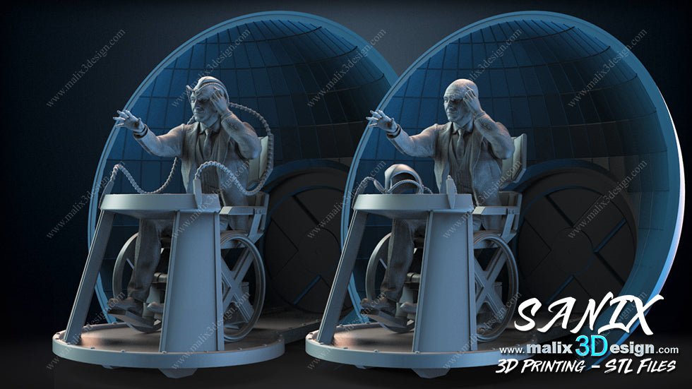 Professor X - Sanix3D - Dark Forge Arts