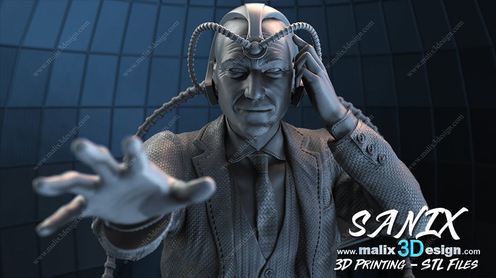 Professor X - Sanix3D - Dark Forge Arts