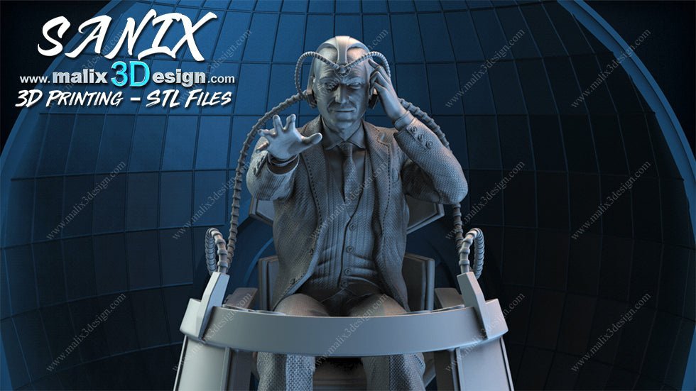 Professor X - Sanix3D - Dark Forge Arts