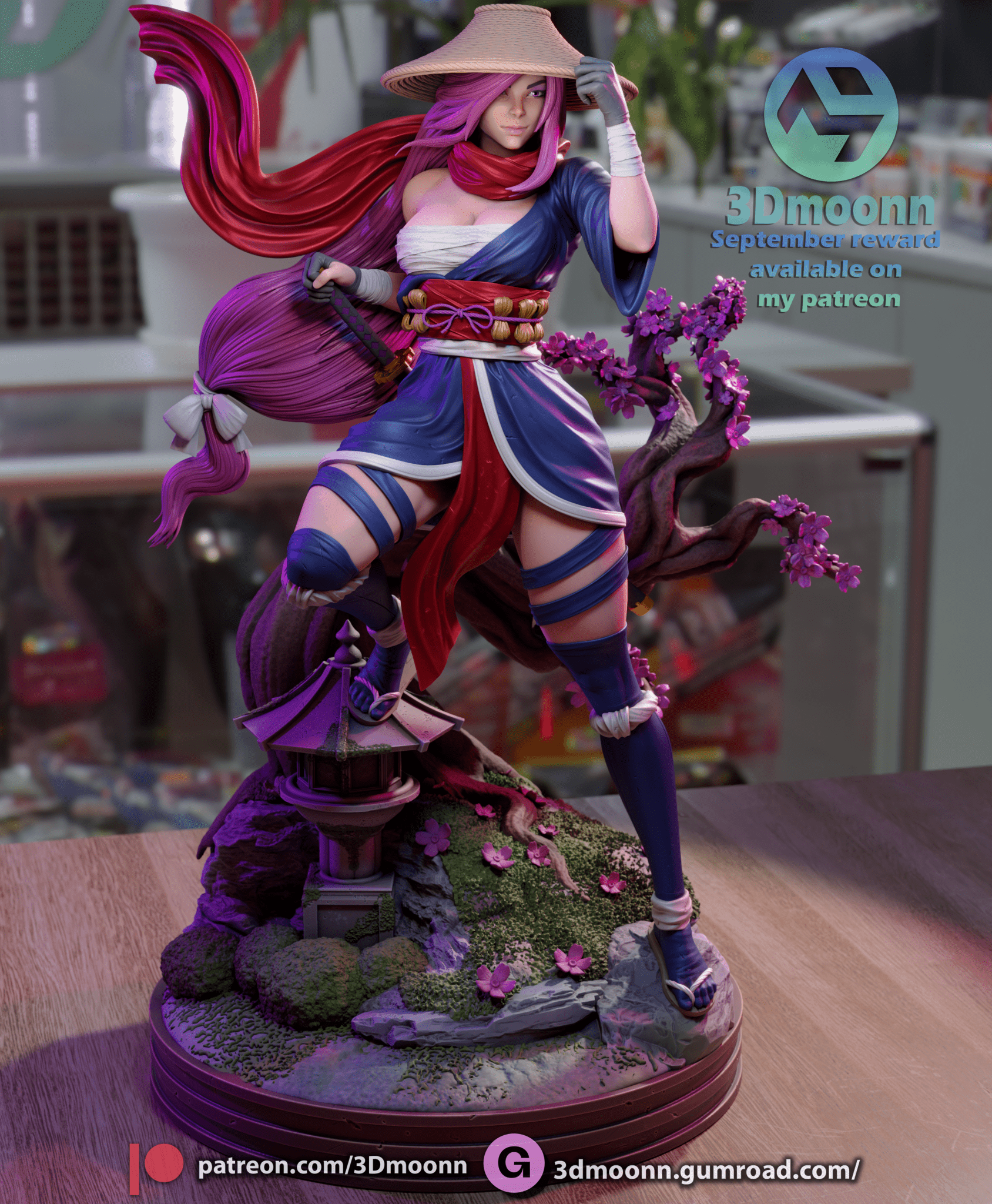 Psylocke - 3DMoonn - Dark Forge Arts