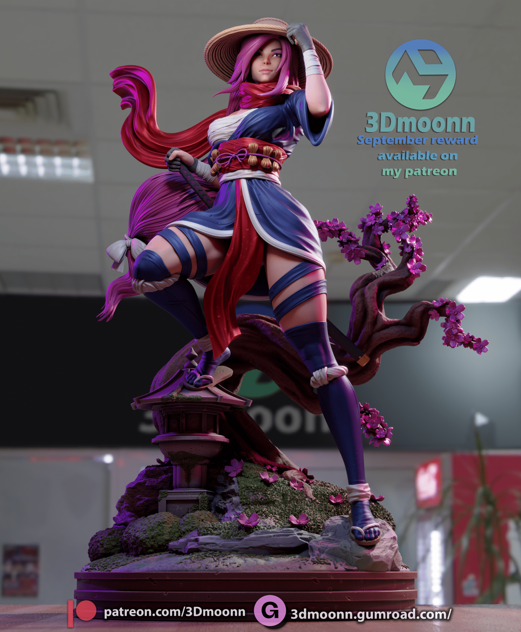 Psylocke - 3DMoonn - Dark Forge Arts