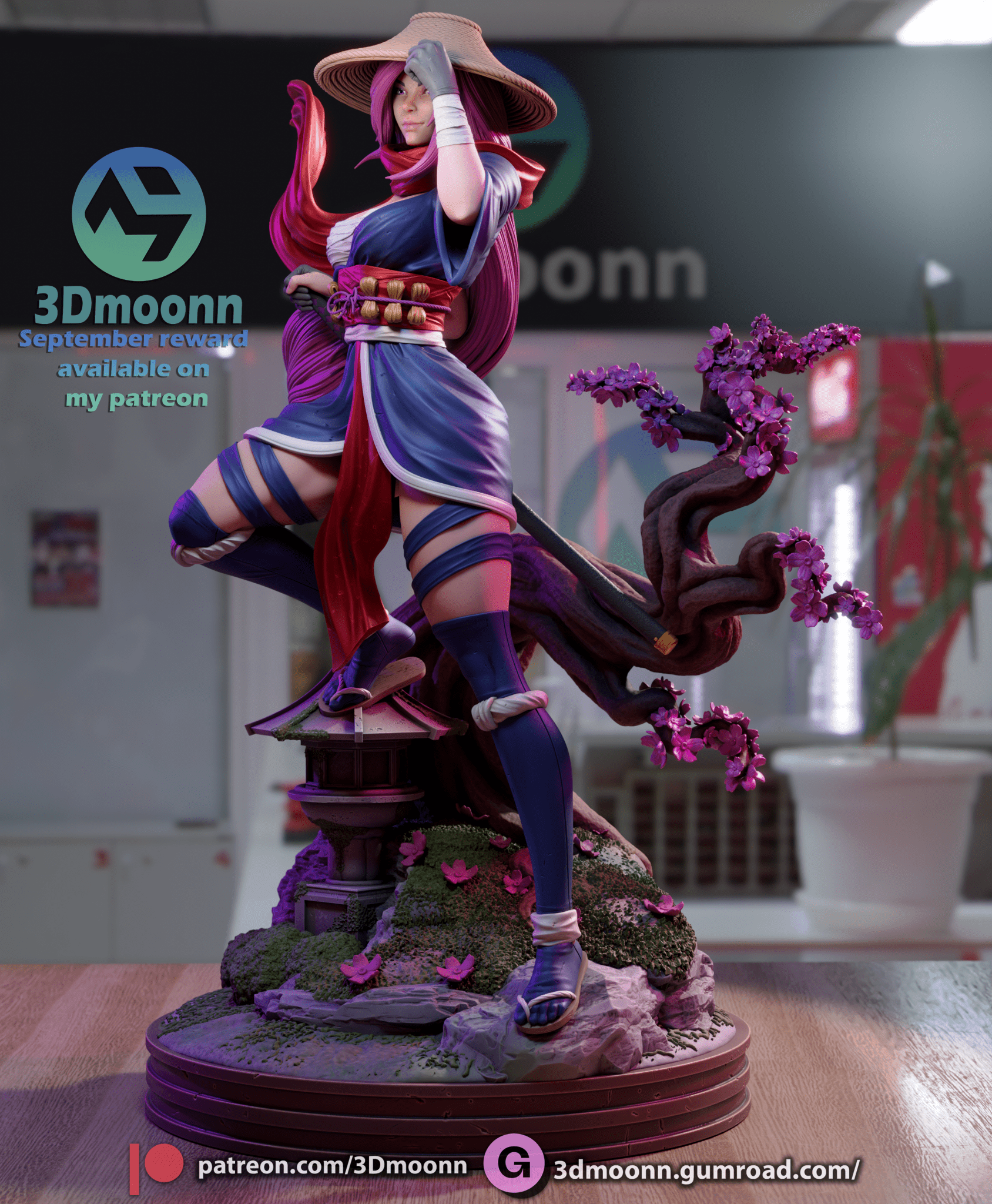 Psylocke - 3DMoonn - Dark Forge Arts