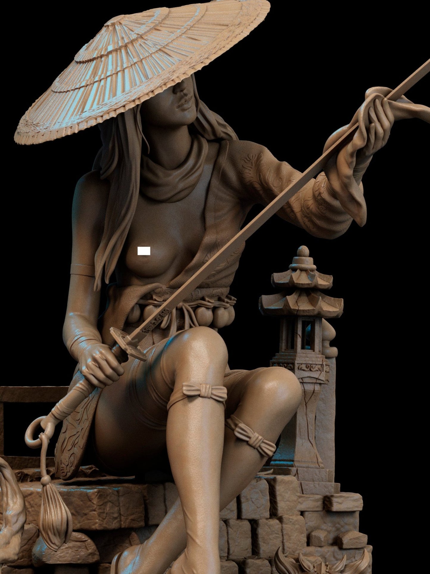 Psylocke - CA 3D Studios - Dark Forge Arts