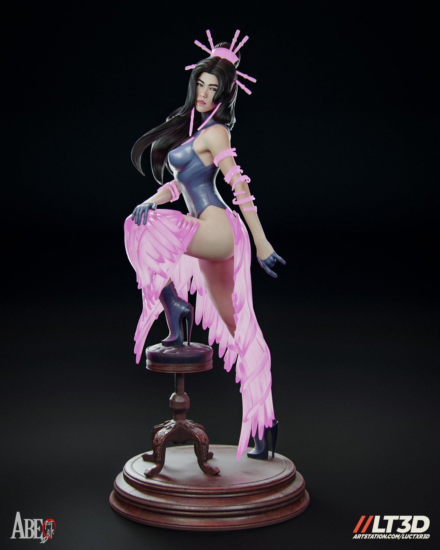 Psylocke v1 - Abe3D - Dark Forge Arts