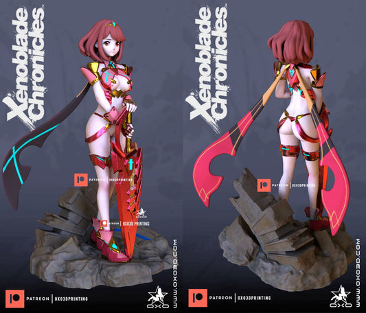Pyra Xenoblade - OXO3D - Dark Forge Arts