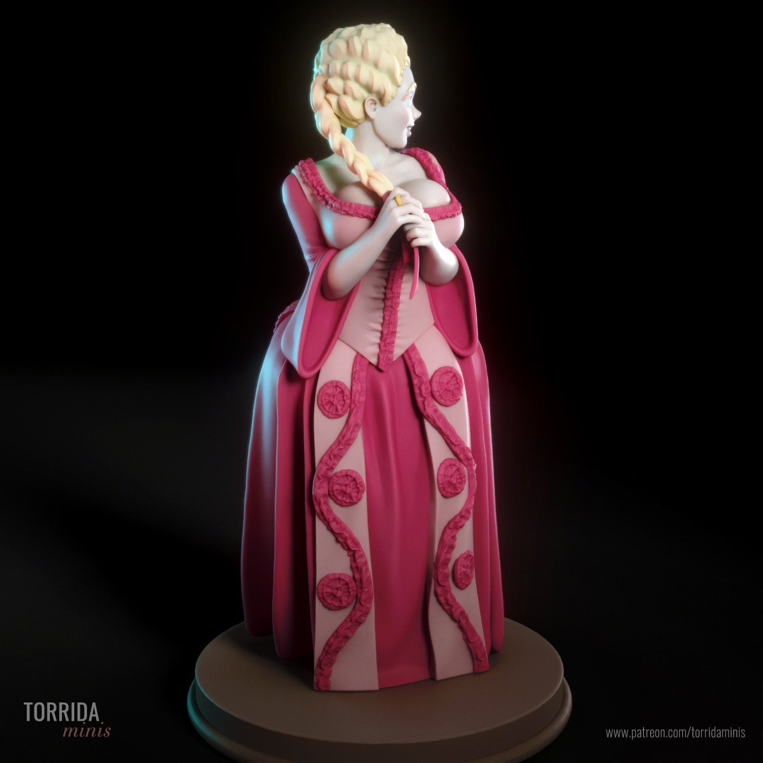 Queen Catherine - Torrida Minis - Dark Forge Arts