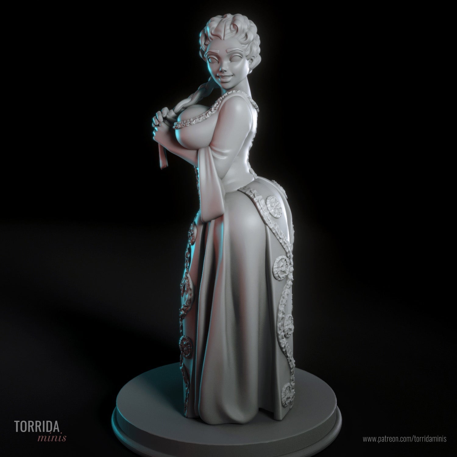 Queen Catherine - Torrida Minis - Dark Forge Arts