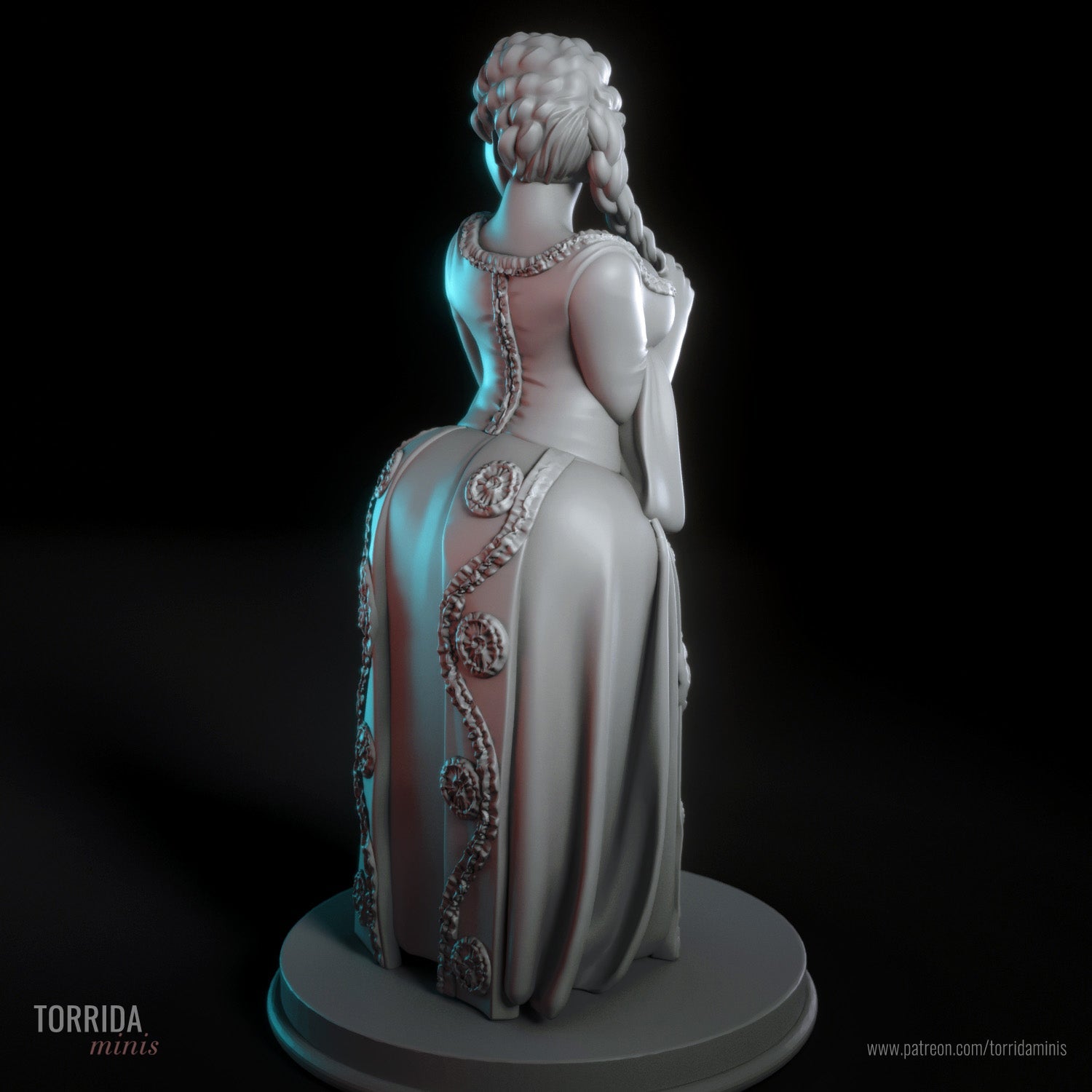 Queen Catherine - Torrida Minis - Dark Forge Arts