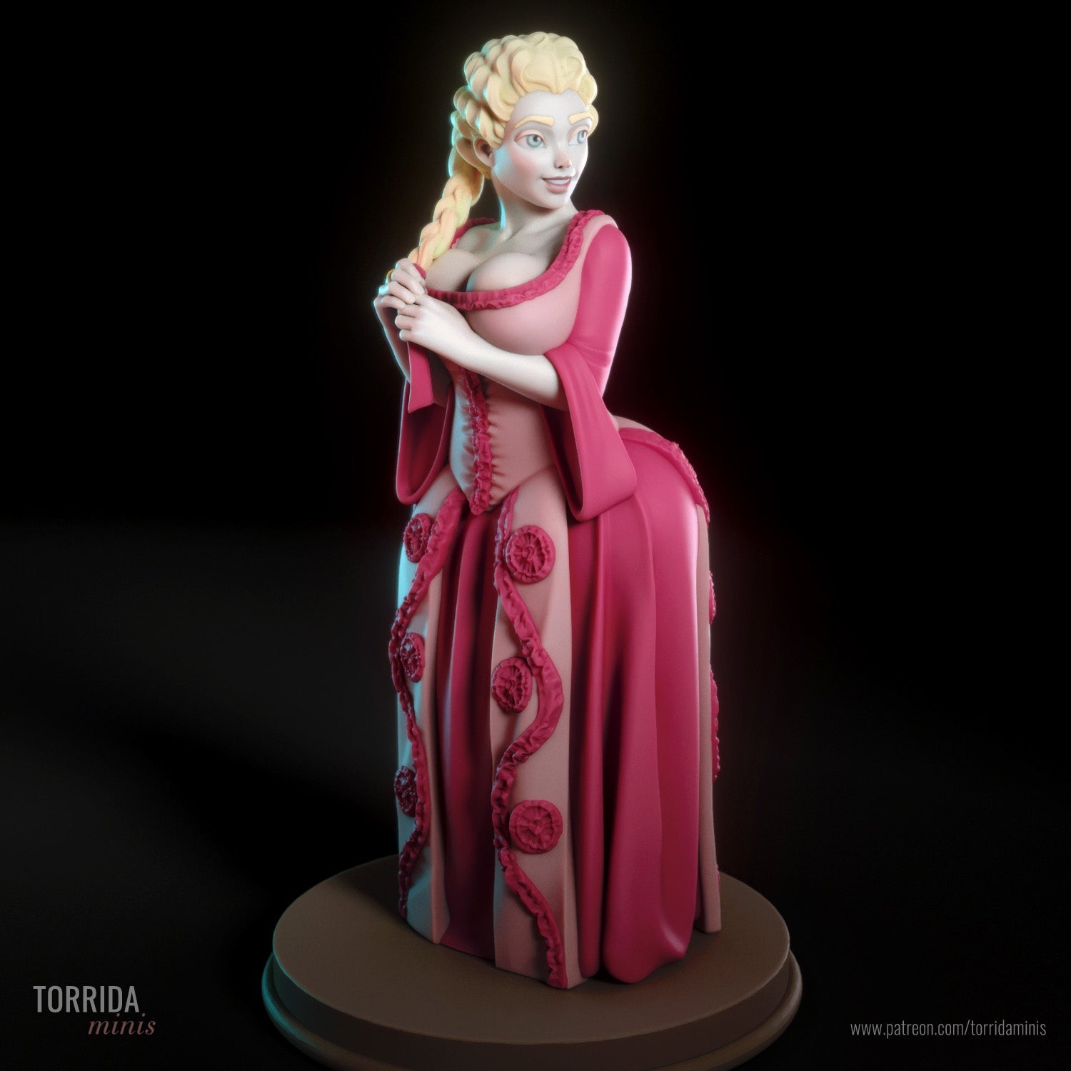 Queen Catherine - Torrida Minis - Dark Forge Arts
