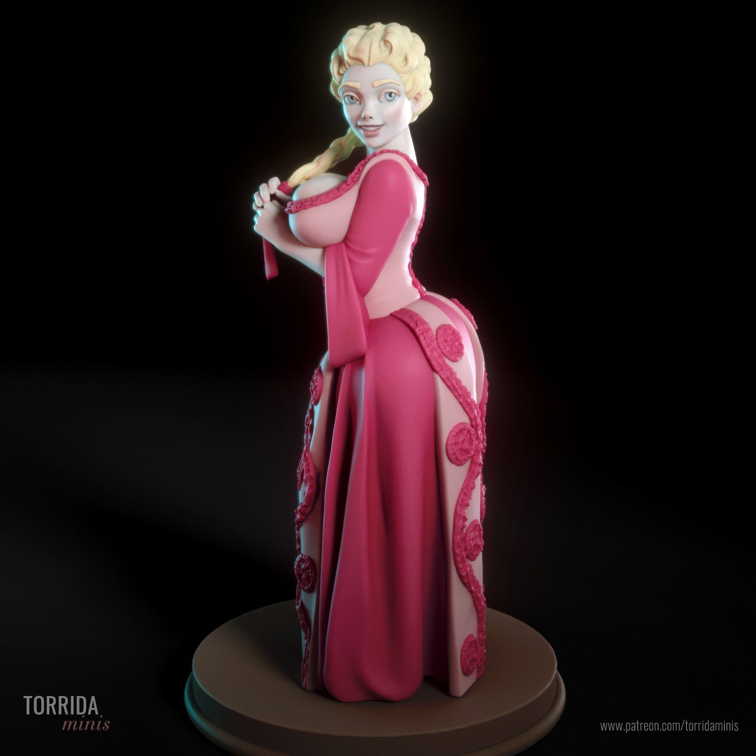 Queen Catherine - Torrida Minis - Dark Forge Arts