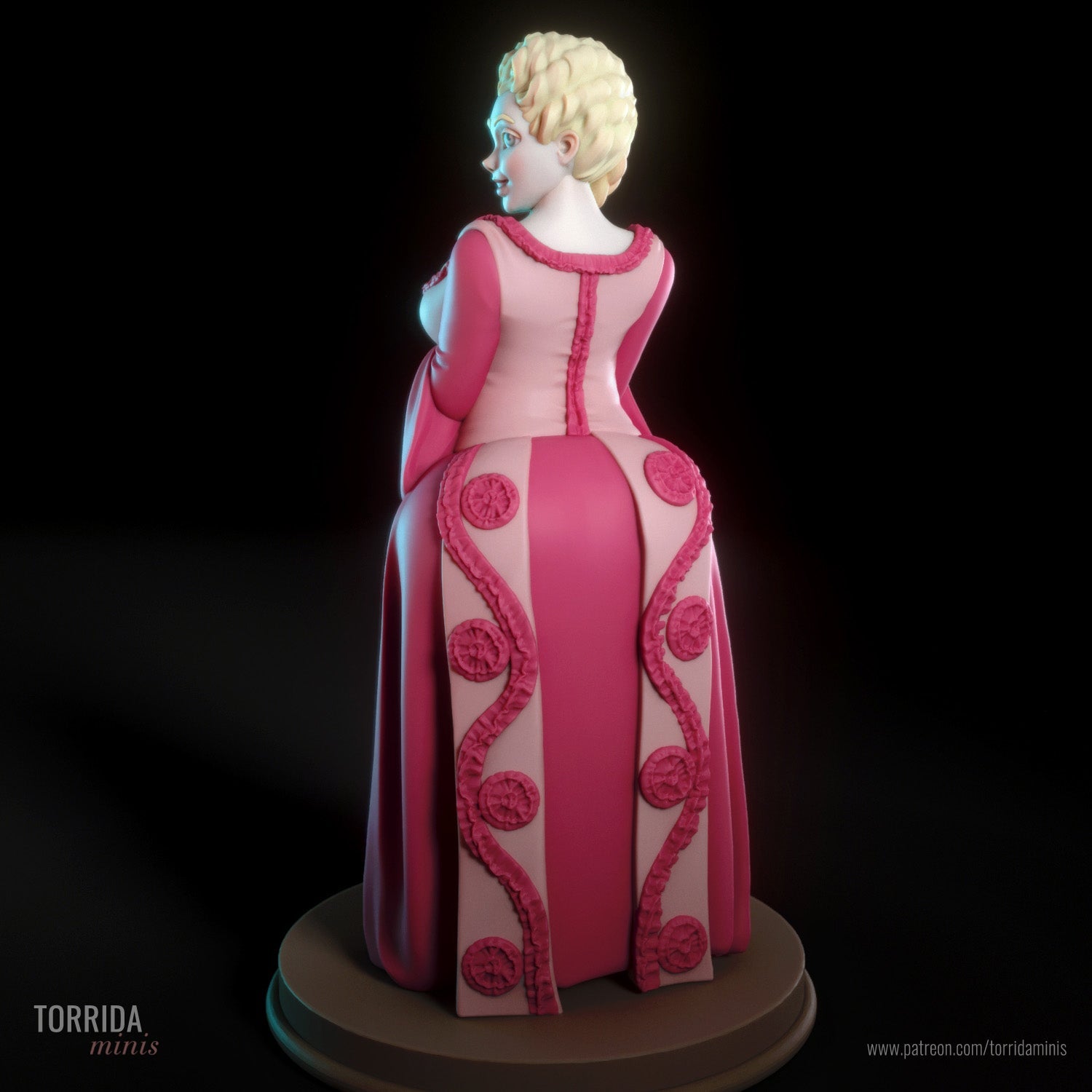 Queen Catherine - Torrida Minis - Dark Forge Arts