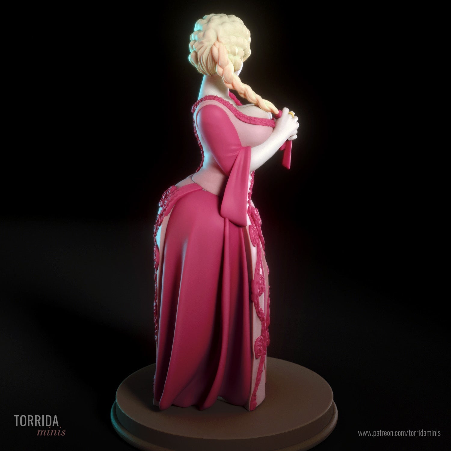 Queen Catherine - Torrida Minis - Dark Forge Arts