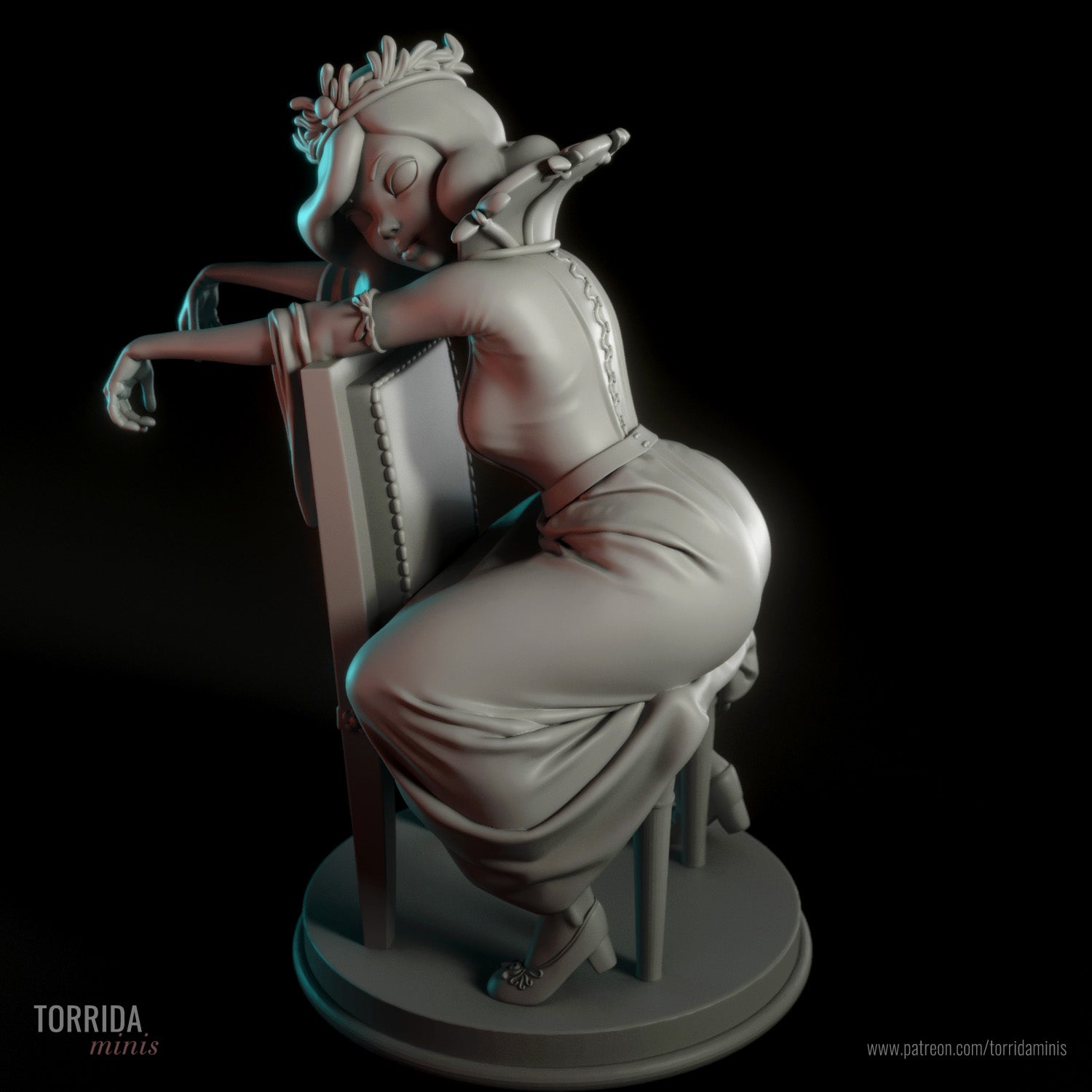 Queen Elizabeth - Torrida Minis - Dark Forge Arts