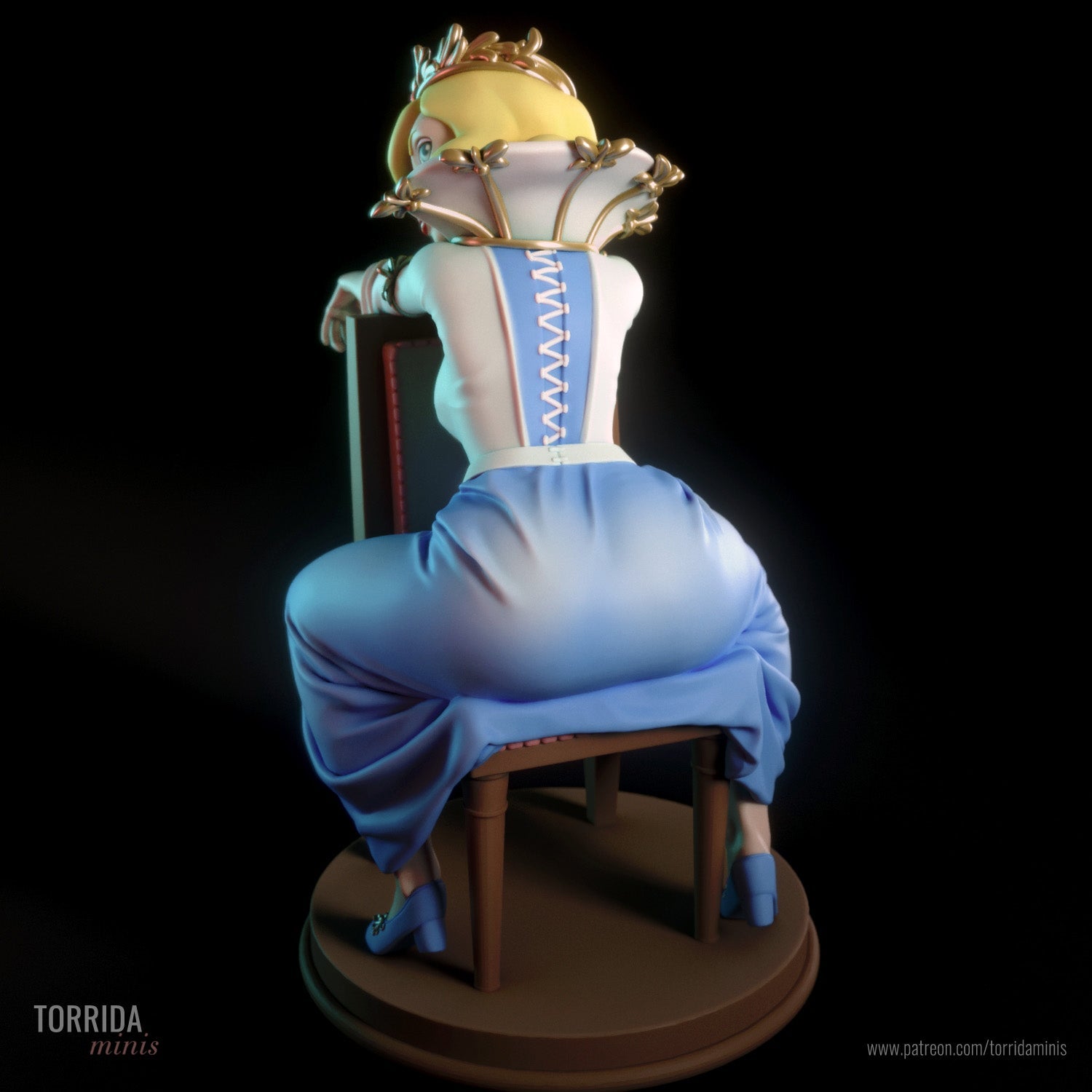 Queen Elizabeth - Torrida Minis - Dark Forge Arts