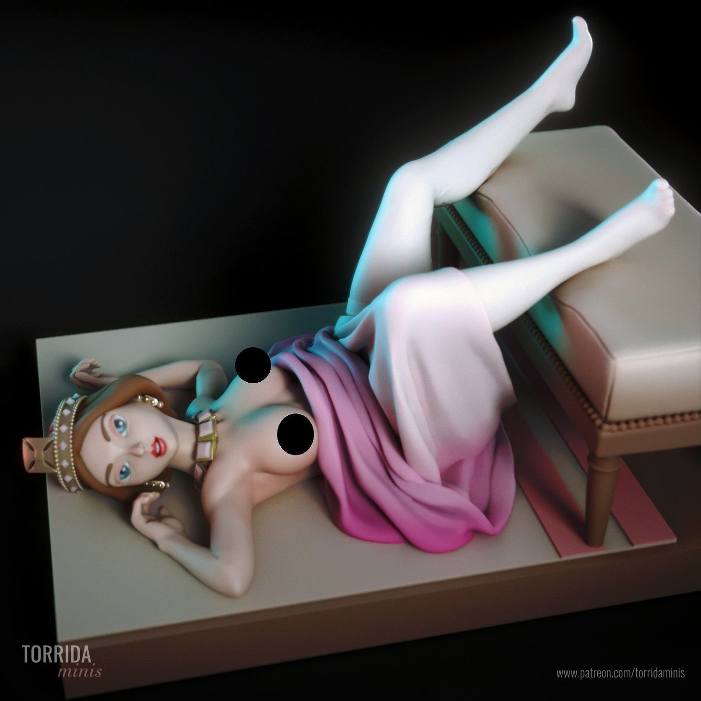 Queen Victoria - Torrida Minis - Dark Forge Arts