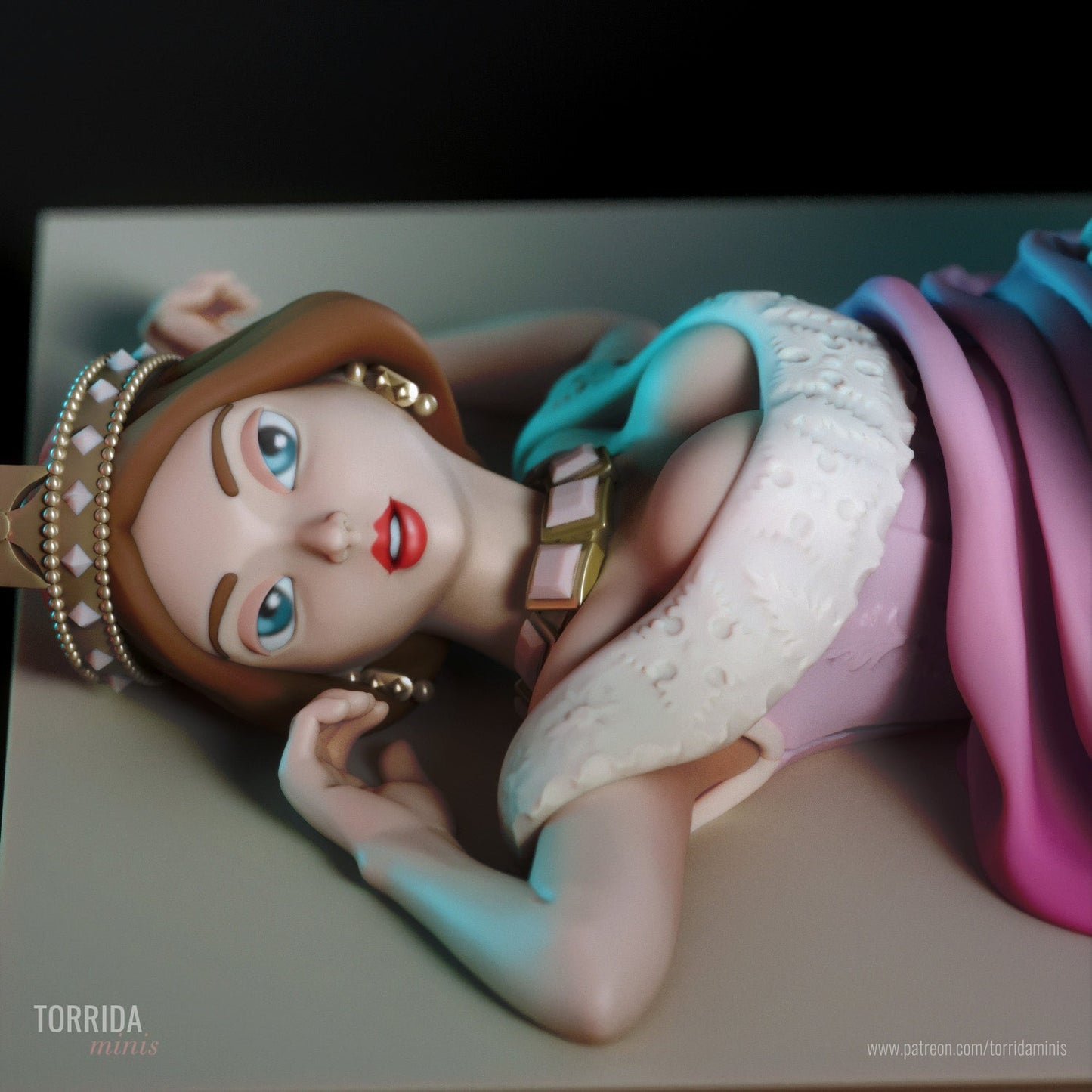Queen Victoria - Torrida Minis - Dark Forge Arts