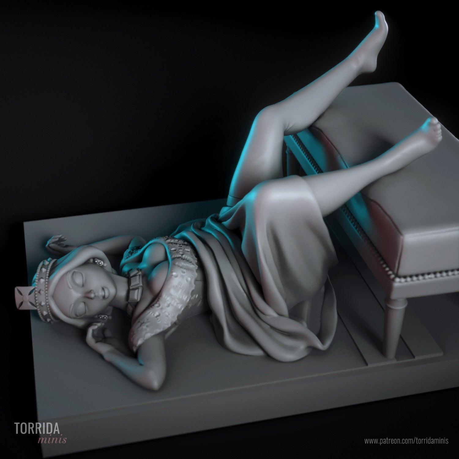 Queen Victoria - Torrida Minis - Dark Forge Arts